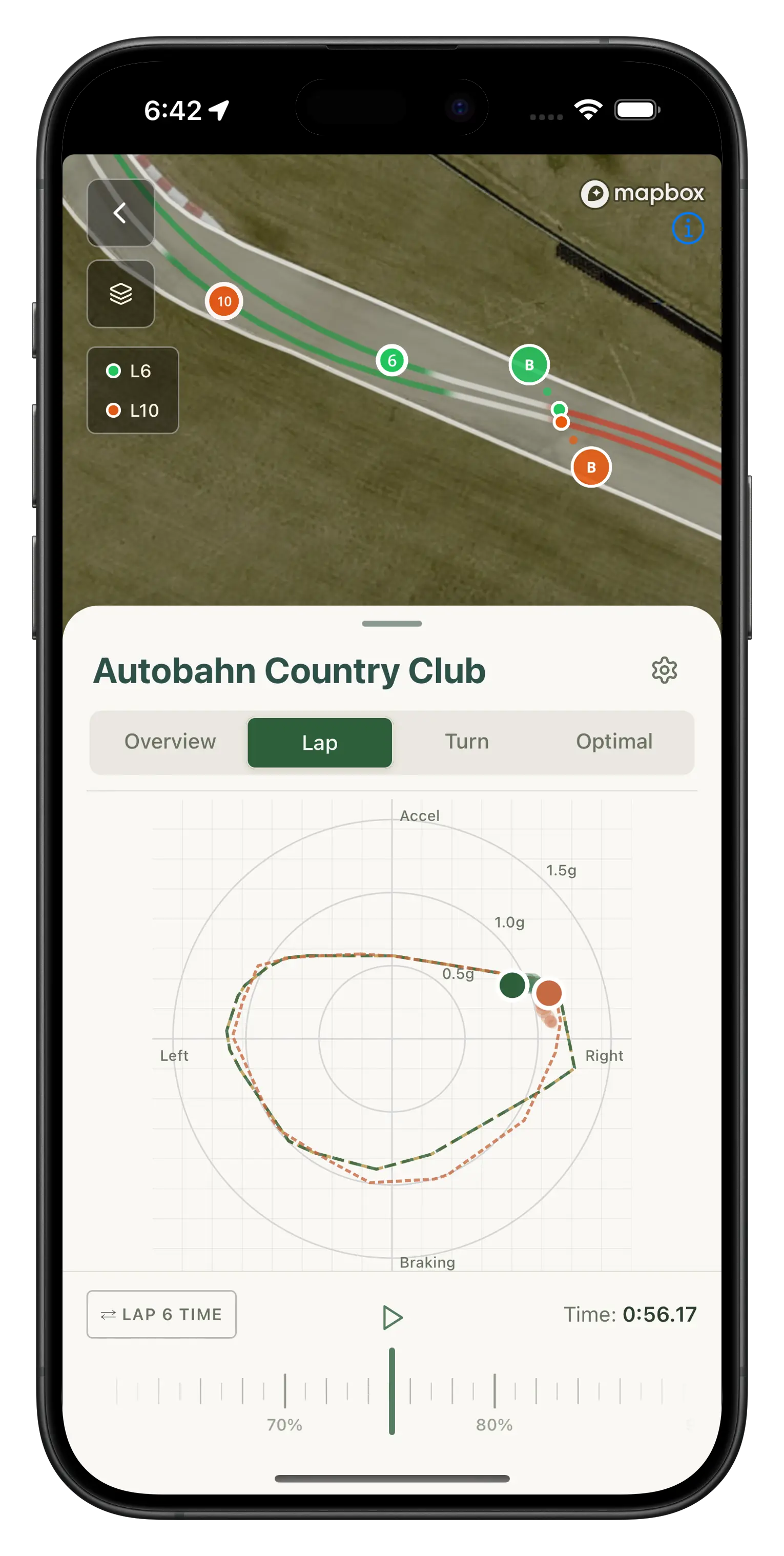 Stint app interface showing understand your driving features - 3